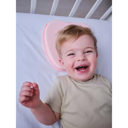 Pillow Baby Anatomical Topotyki Memory Foam, pink color-6