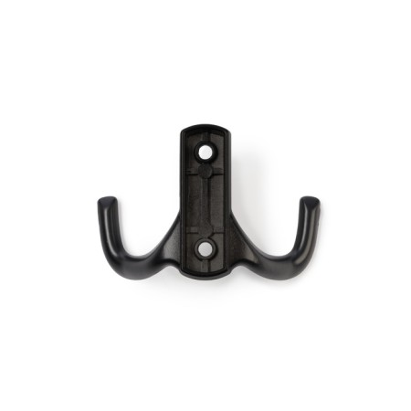 Hook furniture tundra TKD011BL, two -rod, black color-4