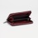 Women's wallet with lightning, burgundy color