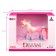 Figure "World of Fantasy: lilac foal-unicoride with color mane"
