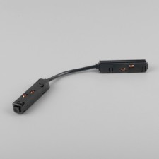 Гибкий коннектор для шинопровода Elektrostandard, Slim Magnetic, 380х22х23 мм, цвет чёрный
