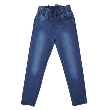 Jeans for boys, height 134 cm, blue color