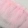 Braid with feathers Marabu, 8-10 cm, 5 ± 0.5 m, pink color