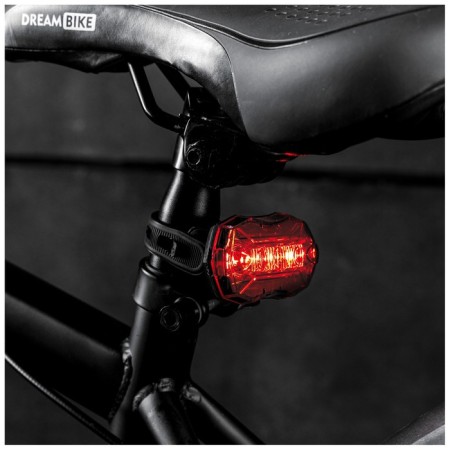Bicycle rear bicycle JY-6090T, 5 diodes, 3 modes-3