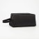 Cosmetic bag with lightning, black color