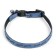 Fly collar with reflective coating of "fish", 30 x 1 cm, blue