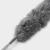 Dust removal brush telescopic Raccoon, 84-280 cm, microfiber, gray color.