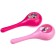 Musical instruments "Marakas and Buben: Minnie Mouse", 3 objects, pink color