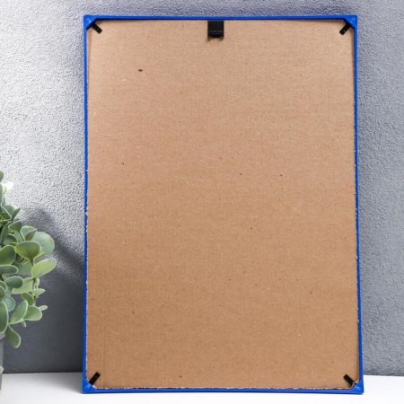 Photo frame plastic L-2 21x30 cm blue (plastic screen)-2