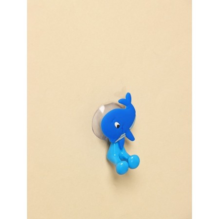 Baby brush holder "Funny animals", on suction cup, design mix-4