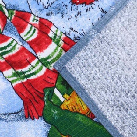 New Year's towel, size 45x60 cm, waffle, 160 g/m, cotton 100%-2