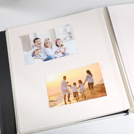 Photo album magnetic 20 sheets "Bear over tea" density 500 g 33x33x3 cm-3