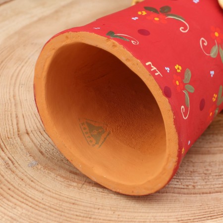 Kovrovsky toy "Baryshnya with bread and salt", ceramics-3