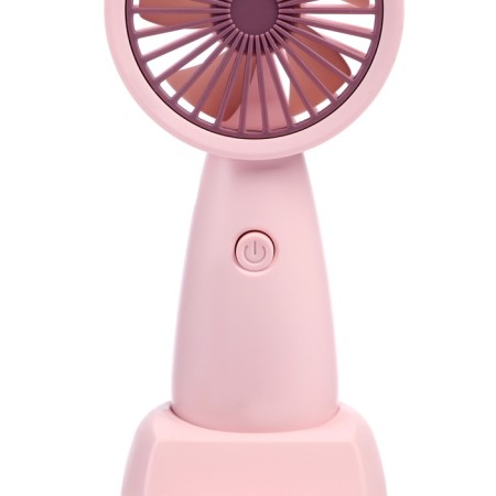 Gift set fan and umbrella, pink-8