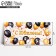 Envenue for money "with an anniversary", balls on gold, 16.5 x 8 cm