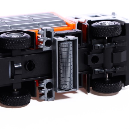 Metal truck "KAMAZ. Garbage truck ", 1:54, inertial-4