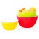 A set of bowls with Hausmann covers, 3pcs