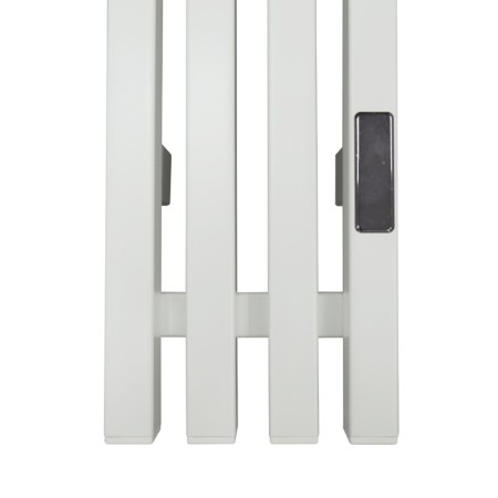 Electric towel Grois Quartet, 180x1500 mm, lower right, white-2