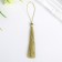 Brush, gold 8 cm