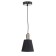 Iris chandelier 1x60W E27 Black 15x15x20 (100) cm