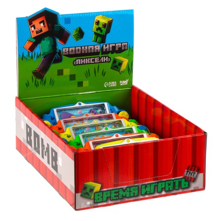 Water game "Pixels", Mix colors-4