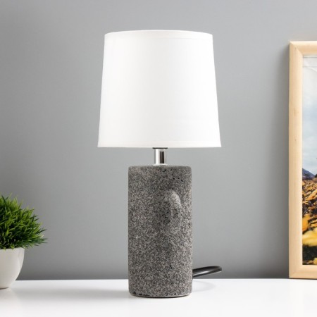 LAMI Table lamp E14 40W Gray 15x15x32 cm Risalux-2