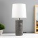 LAMI Table lamp E14 40W Gray 15x15x32 cm Risalux