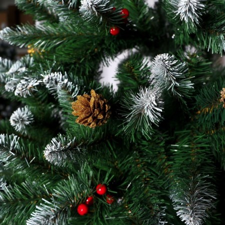 Christmas tree "Carmen" bumps gold 250 cm-1