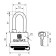 The castle of the hinged "Bulat" Armed Forces 0330-01, all-weather
