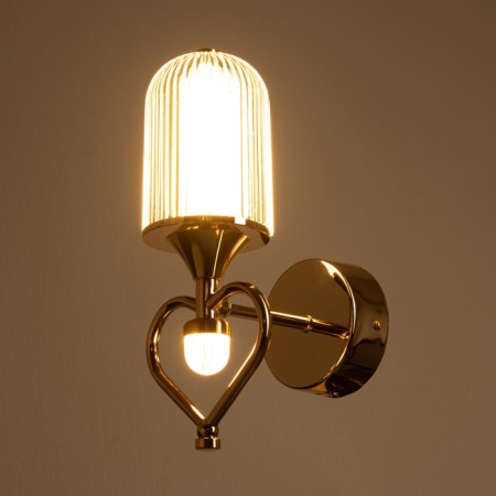 Bra "Lamur" LED 10W 3000-6000k gold 13x19x30 cm-2