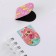 Magnetic bookmarks on the Steel Girl, 6 pcs