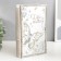 Broke Book Metal, glass "Butterfly. Life is beautiful" 26x16x5 cm