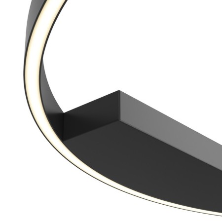 Ceiling Lamp Maytoni Mod058CL-L50BK, LED, 49W, 80x80x3.5 cm, 1300lm, black color black-1