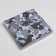 Cookie box, confectionery packaging with PVC lid, February 23, 21 x21 x 3 cm