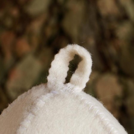 T-34 Bath cap, felt, white-2