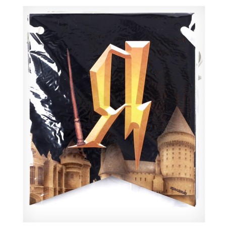 Paper garland with the ribbon "Magic"-4