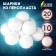 Foam blanks for creativity "Balls" set 10 pcs 2 cm