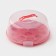 Tortovitsa with a lid of a share, a removable stand for cakes, 13 cells, d = 28 cm, color mix