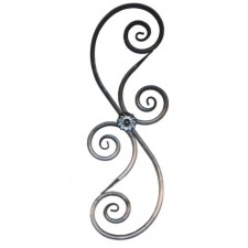 Балясина БП-53 металлическая для лестницы 860х285 мм