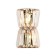 Wall lamp with crystal Ambrella Light, Traditional, TR5219, E14, Color Gold