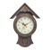 Wall clock, series: pendulum, "Elea", discrete move, 40 x 29 cm