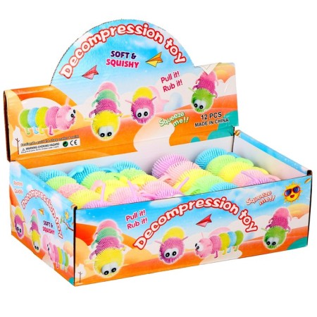 Hedgehog "caterpillar" light, color mix-4