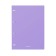 Notebook on A4 rings, 80 sheets in the Erichkrause "Pastel" cage, plastic cover, offset unit, whiteness 100%, mix