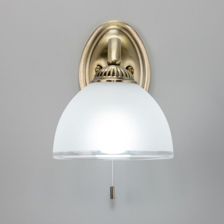 Sconces Citilux "Francesca" CL417313, 15x20 cm, 1x75W, E27, brown color-6