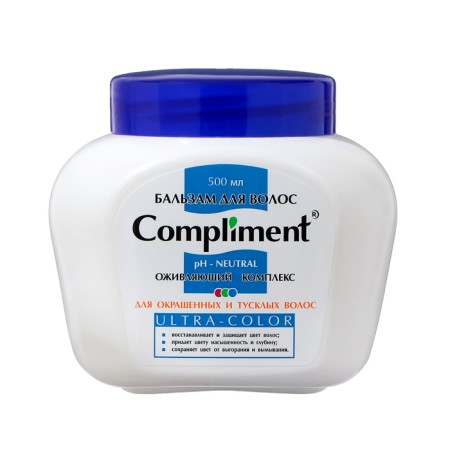 Hair balm compliment Ultra-Color, for dyed hair, 500 ml