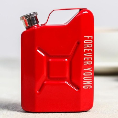 Gift set "Fire", black tea with lemon zest 25 g, flask-1