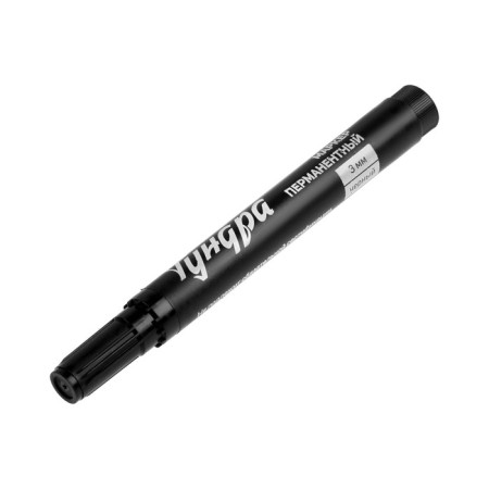 Building tundra marker, permanent, black, line width 3 mm-5
