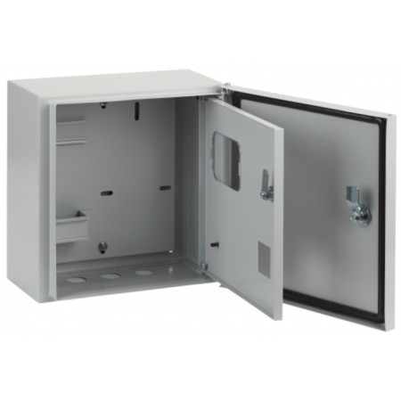 Metal SCHU-1/1-1 IP54 era 2 door (310x300x150) U2, gray
