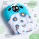 Mitten Mittle "Sheep", on Velcro, Mix color, Kroshka I