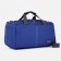 Sports bag with lightning, 2 external pockets, a long belt, the color is light blue